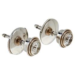 مملوكة مسبقًا أقراط كارتييه ديامانتس ليجيرز ذهب أبيض عيار 18 قيراط مرصعة بالألماس MM 