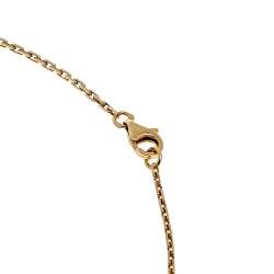 Pre Owned Cartier Love 18K Yellow Gold Pendant Necklace