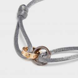 Pre Owned سوار كارتييه لوف سيراميك ألماس ذهب وردي عيار 18 قابل للضبط