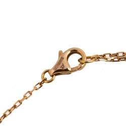 مملوكة مسبقًا قلادة كارتييه ترينيتي دي كارتييه هارت ذهب ثلاثي اللون عيار 18