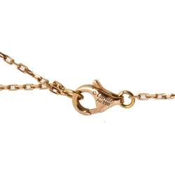 مملوكة مسبقًا قلادة كارتييه ترينيتي دي كارتييه هارت ذهب ثلاثي اللون عيار 18