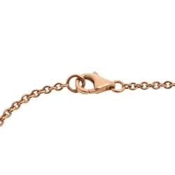Pre Owned Cartier Love Interlocking 2-Loop 18K Rose Gold Bracelet