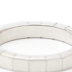 Pre Owned Cartier Lanieres 18K White Gold Ring EU 50