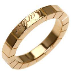 Pre Owned Cartier Lanieres 18K Rose Gold Ring EU 47