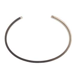 Pre Owned Cartier Love 18K White Gold Open Cuff Bracelet 17