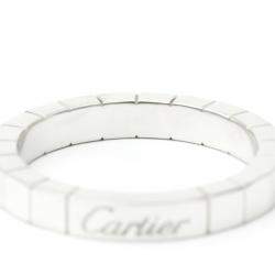 Pre Owned Cartier Lanieres 18K White Gold Ring EU 55