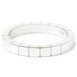 Pre Owned Cartier Lanieres 18K White Gold Ring EU 55