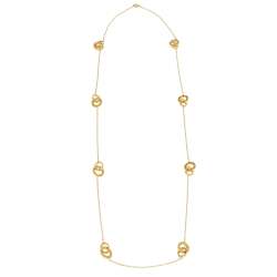 Pre Owned Cartier Love 18k Yellow Gold Long Necklace