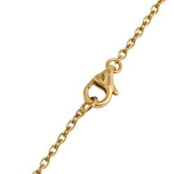 Pre Owned Cartier Love 18k Yellow Gold Long Necklace