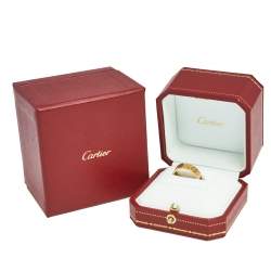 مملوكة مسبقًا خاتم كارتييه لوف ذهب أصفر عيار 18 مقاس 51