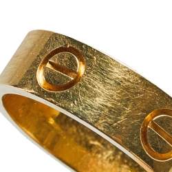 مملوكة مسبقًا خاتم كارتييه لوف ذهب أصفر عيار 18 مقاس 51