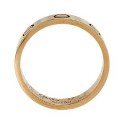 Pre Owned Cartier Love 18K Rose Gold Wedding Band Ring Size 47