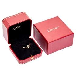 Pre Owned خاتم كارتييه جوست أون كلو ذهب وردي عيار 18 مقاس 58