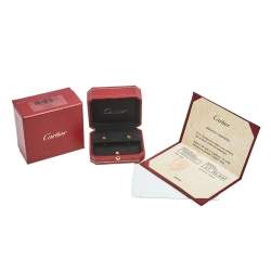 Pre Owned أقراط كارتييه لوف ذهب أصفر عيار 18 