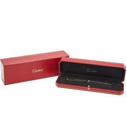 مملوكة مسبقًا سوار كارتييه أميوليت دو كارتييه ألماس أونيكس ذهب وردي عيار 18  مقاس صغير جدًا - إكس سمول