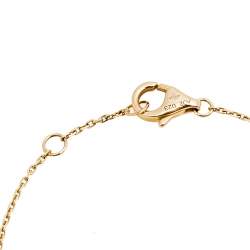 Cartier Amulette de Cartier Onyx Diamond 18K Rose Gold Bracelet XS