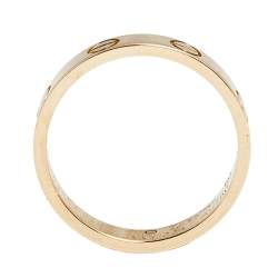 Pre Owned خاتم زواج كارتييه لوف ذهب أصفر عيار 18 رفيع مقاس 50