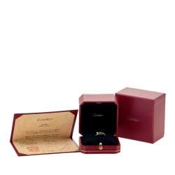 Pre Owned Cartier Juste Un Clou 18k Yellow Gold Ring Size 49 