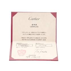 Pre Owned خاتم زفاف كارتييه لوف ذهب أصفر عيار 18 رفيع مقاس 54