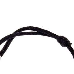 مملوكة مسبقًا Cartier Love Diamond Ceramic 18K White Gold Adjustable Cord Bracelet 