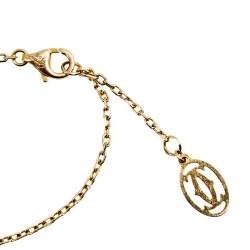 مملوكة مسبقًا Cartier Diamant Légers Diamond 18k Rose Gold SM Motif Bracelet