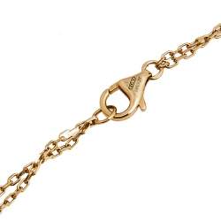 مملوكة مسبقًا قلادة كارتييه لوف ألماس ذهب وردي عيار 18 