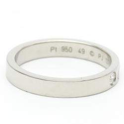 Pre Owned Cartier C De Cartier Platinum Diamond Ring EU 49