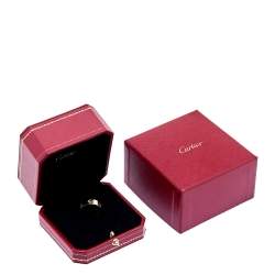 مملوكة مسبقًا Cartier Love 18k Yellow Gold Band Ring Size 50