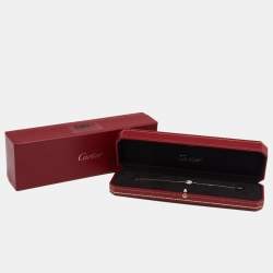 Pre Owned سوار كارتييه أموليت دو كارتييه ألماس وذهب أصفر عيار 18 صدف مقاس صغير جداً - اكس سمول