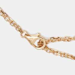 مملوكة مسبقًا Cartier Love Diamond 18K Yellow Gold Necklace