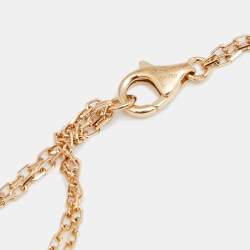 مملوكة مسبقًا Cartier Love Diamond 18K Yellow Gold Necklace