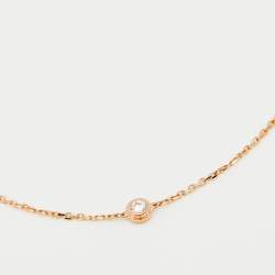 مملوكة مسبقًا سوار كارتييه دامور ألماس ذهب وردي عيار 18 موديل مقاس صغير جدًا - إكس سمول