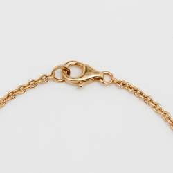 مملوكة مسبقًا Cartier Love Interlocking Loops 18k Yellow Gold Bracelet