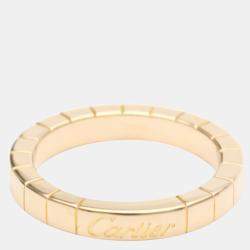 مملوكة مسبقًا Cartier Lanieres Band 18K Rose Gold Ring EU 52 