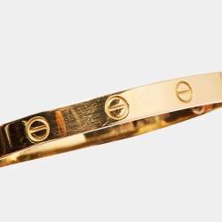 Pre Owned سوار كارتييه لوف ذهب أصفر عيار 18 مقاس 18
