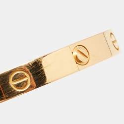 Pre Owned سوار كارتييه لوف ذهب أصفر عيار 18 مقاس 18