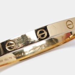 Pre Owned سوار كارتييه لوف ذهب أصفر عيار 18 مقاس 18