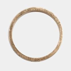 Pre Owned Cartier Love 18K Rose Gold Narrow Wedding Band Ring Size 47