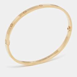 مملوكة مسبقًا Cartier Love 18k Yellow Gold Bracelet 19