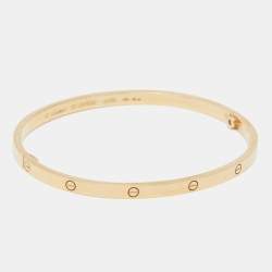 مملوكة مسبقًا Cartier Love 18k Yellow Gold Bracelet 19
