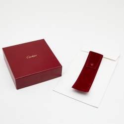 Pre Owned Cartier Love Diamonds 18k Rose Gold Necklace