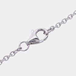 Pre Owned Cartier Love 18K White Gold Necklace 