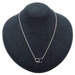 Pre Owned Cartier Love 18K White Gold Necklace 