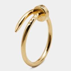 Clous ring Louis Vuitton Yellow size 52 MM in Gold plated - 30962438