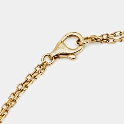 مملوكة مسبقًا قلادة كارتييه لوف ألماس وذهب أصفر عيار 18