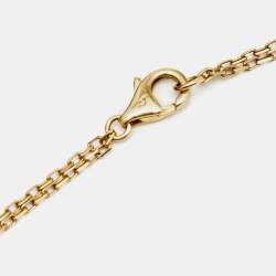 مملوكة مسبقًا قلادة كارتييه لوف ألماس وذهب أصفر عيار 18