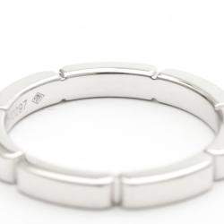Pre Owned Cartier Maillon Panthere 18K White Gold Ring EU 52