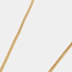 مملوكة مسبقًا Cartier Panthere de Cartier Lacquer Tsavorite Garnet Onyx Diamonds 18k Yellow Gold Necklace