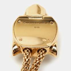 مملوكة مسبقًا Cartier Panthere de Cartier Lacquer Tsavorite Garnet Onyx Diamonds 18k Yellow Gold Necklace