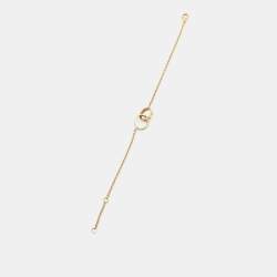 Pre Owned سوار كارتييه لوف حلقات متداخلة ذهب أصفر عيار 18